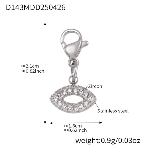 Wholesale Zircon Woven Twist Stainless Steel Bracelet With Electroplating Fashion And Geometric Design