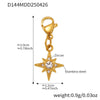 Wholesale Zircon Woven Twist Stainless Steel Bracelet With Electroplating Fashion And Geometric Design