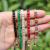Wholesale Zirconium Copper 18K Gold Plated Geometric Style Women's Bracelet
