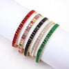 Wholesale Zirconium Copper 18K Gold Plated Geometric Style Women's Bracelet