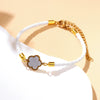 Wholesale Zodiac Year Red Rope Bracelet For Women Zinc Alloy Fourleaf Clover Seiko Style