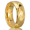 Wide Electroplated Tungsten Steel Ring With Geometric Minimalist Design For Men And Women