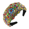 Widebrimmed Hair Hoop Rhinestone Light Luxury Headband For Women