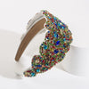 Widebrimmed Hair Hoop Rhinestone Light Luxury Headband For Women