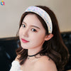 Widebrimmed Sequin Cloth Handmade Headband Women's Hair Accessories