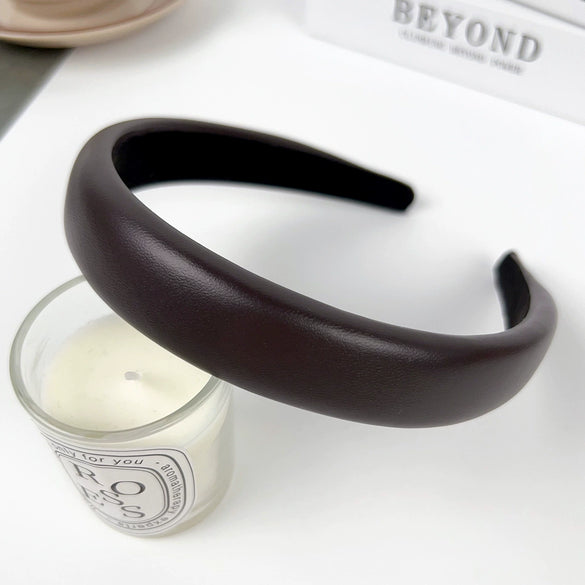 Widebrimmed Sponge High Cranial Top Handmade Cortex Hair Band For Girls