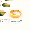 Widefaced Ring Stainless Steel Geometric Electroplating Unisex Hiphop Street Style