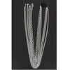 Wig Extension Chain Hair Chain Headwear Headband Bb Clip Aluminum Light Luxury Electroplated