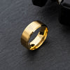 Wolf Head 316L Stainless Steel Ring Unisex Geometric Electroplated