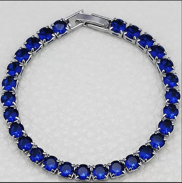 Women Fashion Luxury Jewelry Copper Geometric Bracelet With Electroplating
