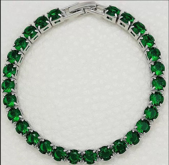 Women Fashion Luxury Jewelry Copper Geometric Bracelet With Electroplating