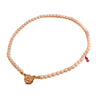 Women Freshwater Pearl Necklace Alloy Copper Beads Flower Buckle Electroplating Fashion Retro Design