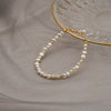 Women Handmade Baroque Freshwater Pearl Geometry Bracelet