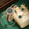 Women Quartz Watch Casual Lace Round Alloy Jewelry