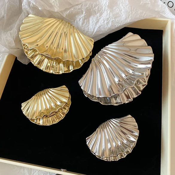 Women'S Beach Sweet Shell Alloy Hair Claws