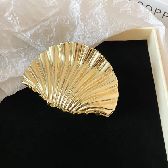 Women'S Beach Sweet Shell Alloy Hair Claws