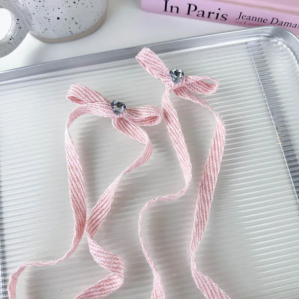 Women'S Casual Cute Bow Knot Cloth Hair Clip