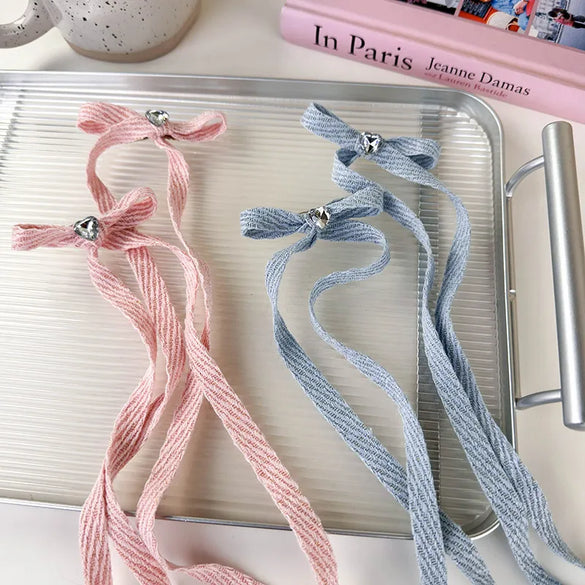 Women'S Casual Cute Bow Knot Cloth Hair Clip
