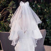 Women'S Casual Retro Solid Color Gauze Birdcage Veils