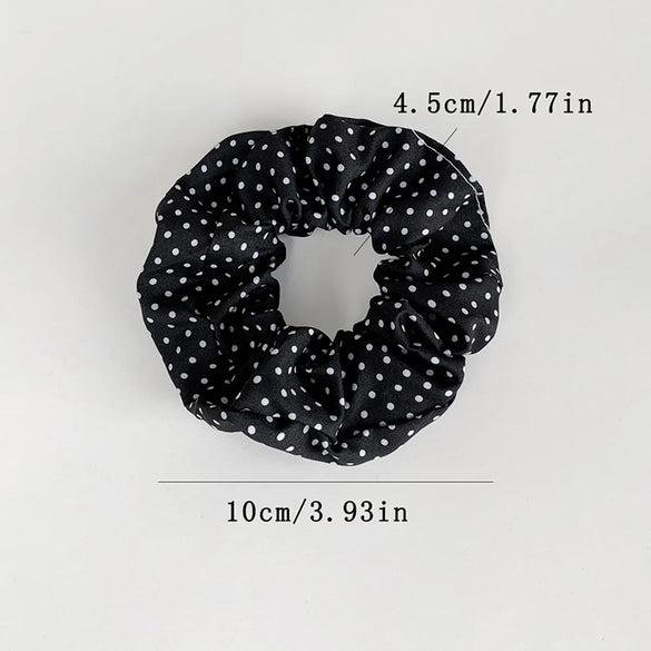 Women'S Casual Simple Style Ditsy Floral Polka Dots Cloth Hair Tie
