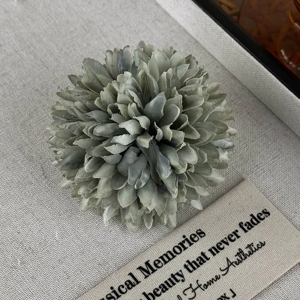 Women'S Casual Simple Style Flower Cloth Hair Clip