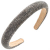 Women'S Casual Vacation Classic Style Geometric Alloy Cloth Inlay Rhinestones Hair Band