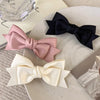 Women'S Cute Korean Style Bow Knot Cloth Hair Clip