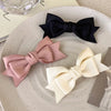 Women'S Cute Korean Style Bow Knot Cloth Hair Clip