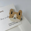 Women'S Cute Lady Rabbit Animal Dog Acetic Acid Sheets Hair Clip