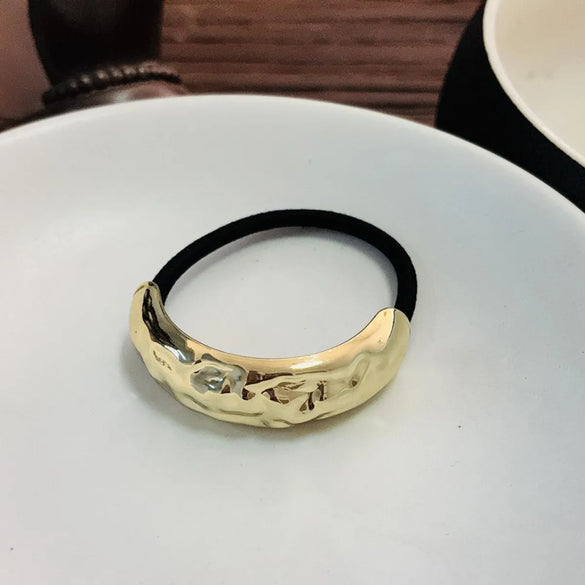 Women'S Cute Vintage Style Sweet Asymmetrical Alloy Hair Tie