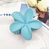 Women'S Elegant Flower Plastic Resin Hair Claws