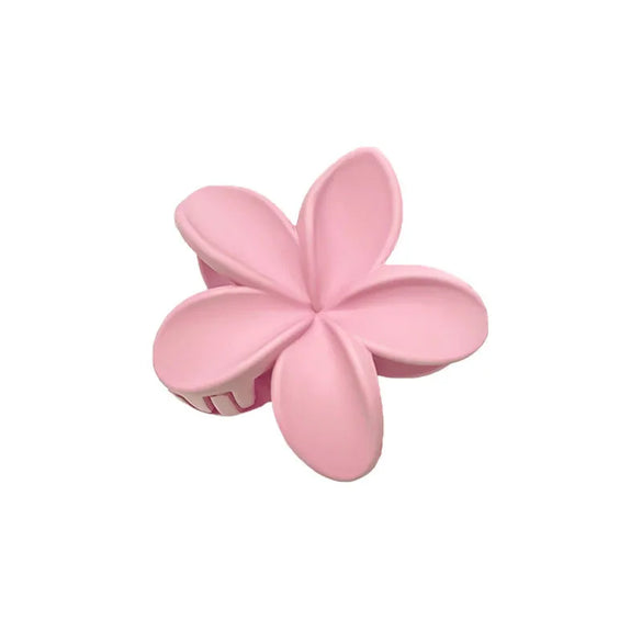Women'S Elegant Flower Plastic Resin Hair Claws