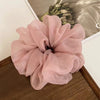 Women'S Elegant Korean Style IG Style Solid Color Gauze Net Yarn Hair Tie
