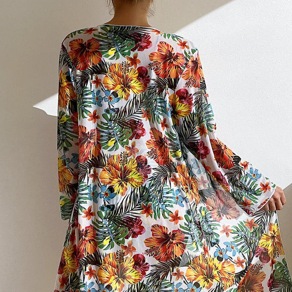 Women'S Flower 3 Piece Set Bikinis