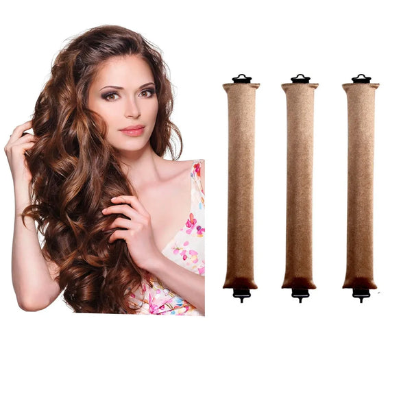 Women'S Lady Geometric Cloth Curling Iron