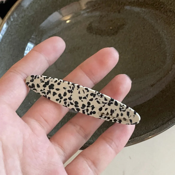 Women'S Lady Leopard Acetic Acid Sheets Hair Clip