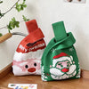 Women'S Medium Polyester Santa Claus Cute Square Open Handbag