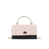 Women'S Medium Straw Solid Color Fashion Square Flip Cover Crossbody Bag Square Bag Chain Bag