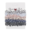 Women'S Modern Style Sweet Korean Style Polka Dots Solid Color Cloth Hair Tie