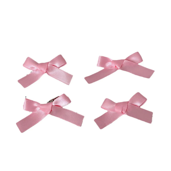 Women'S Pastoral Bow Knot Cloth Hair Clip