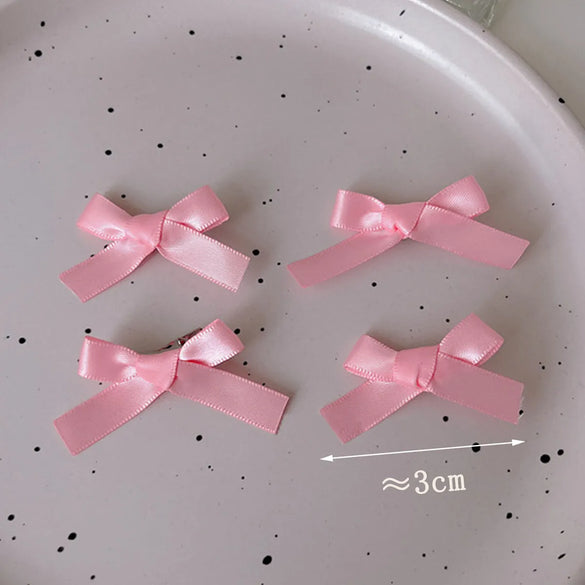 Women'S Pastoral Bow Knot Cloth Hair Clip