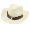 Women'S Retro Ethnic Style Solid Color Crimping Straw Hat
