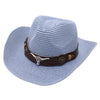 Women'S Retro Ethnic Style Solid Color Crimping Straw Hat