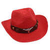 Women'S Retro Ethnic Style Solid Color Crimping Straw Hat