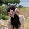 Women'S Romantic Simple Style Bow Knot Cloth Gauze Hair Clip