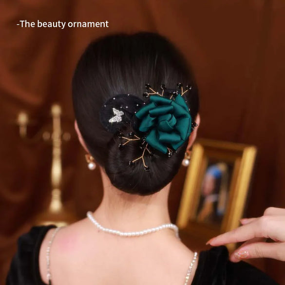 Women'S Simple Style Classic Style Flower Bow Knot Cloth Hair Tie