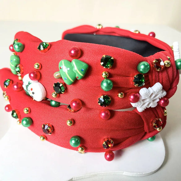 Women'S Simple Style Classic Style Snowflake Polyester Hair Band