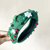Women'S Simple Style Classic Style Snowflake Polyester Hair Band