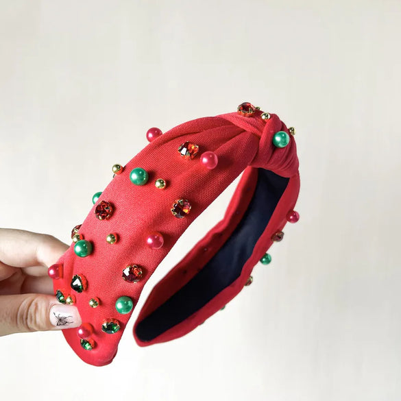 Women'S Simple Style Classic Style Snowflake Polyester Hair Band