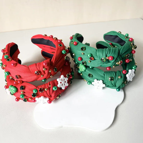 Women'S Simple Style Classic Style Snowflake Polyester Hair Band